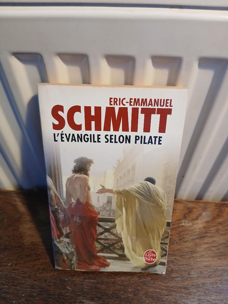L' évangile selon Pilate, Livres, Eric-Emmanuel Schmitt., Comme neuf, Enlèvement, Europe autre