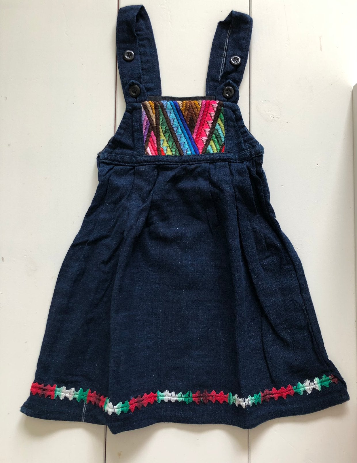 robe artisanale du Guatemala 3 ans 98, Enlèvement ou Envoi, Comme neuf, Fille, Robe ou Jupe
