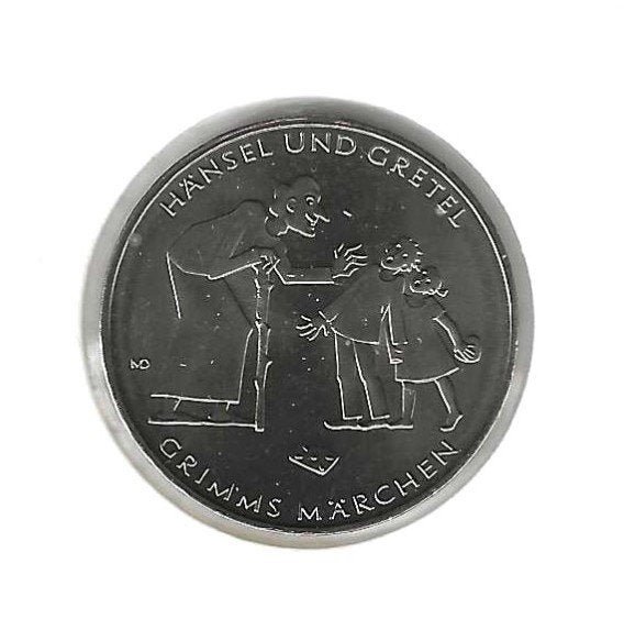Duitsland, 10 Euro 2014 G, Hänsel and Gretel., Timbres & Monnaies, Enlèvement ou Envoi, Allemagne, 10 euros, Monnaie en vrac
