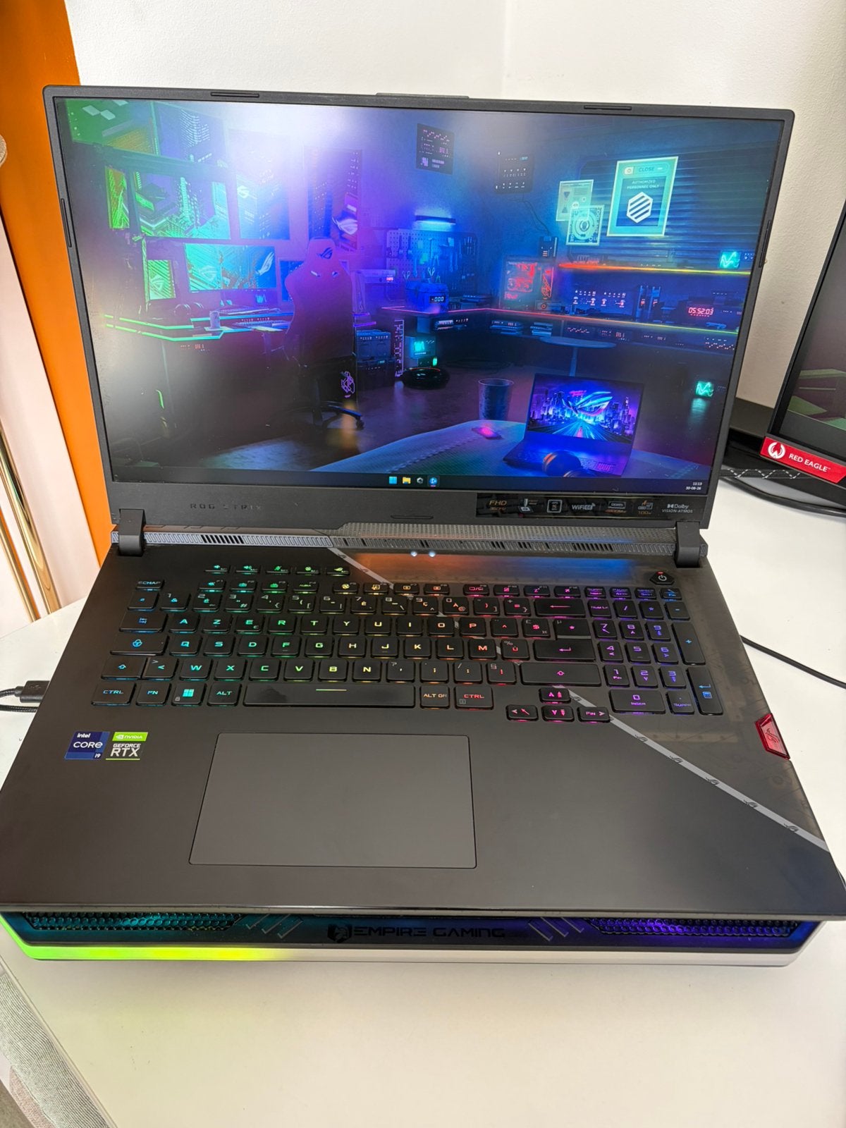 Pc portable gamer gaming ! Asus Rog Scar ! Machine de guerre, 17 pouces ou plus, Comme neuf, 4 Ghz ou plus, Gaming