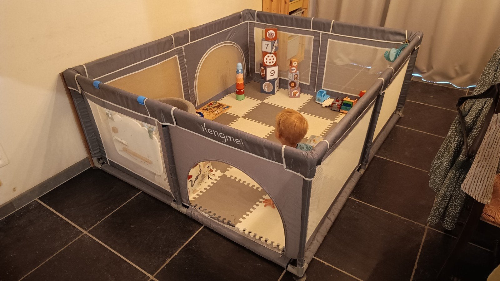 Hengmei grote grondbox, Kinderen en Baby's, Ophalen, Gebruikt, Rechthoekig