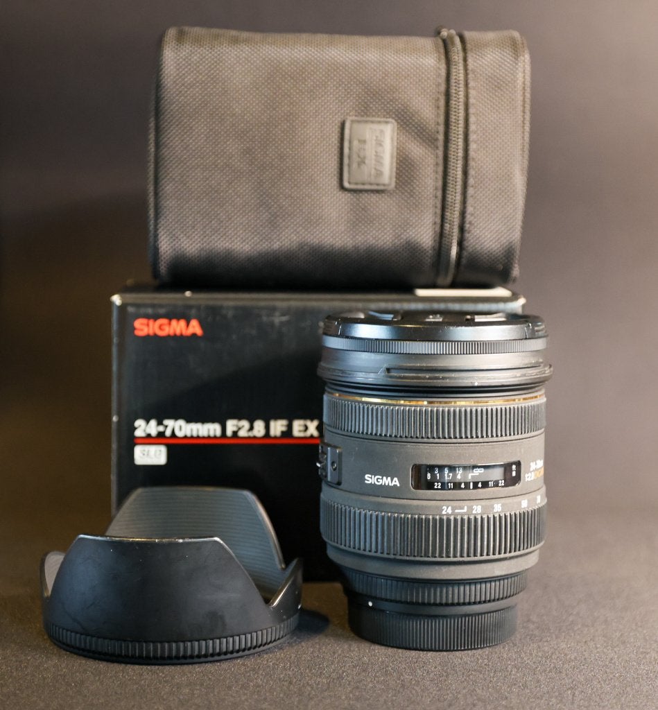 Sigma 24-70 mm F2.8 IF EXDG, Ophalen, Gebruikt, Sigma, Telelens