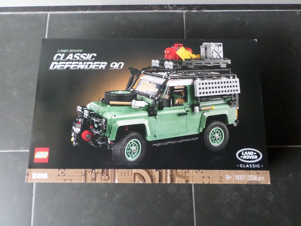 Lego Icons 10317 Land Rover Classic Defender 90, Kinderen en Baby's, Lego, Nieuw, Ophalen of Verzenden, Icons