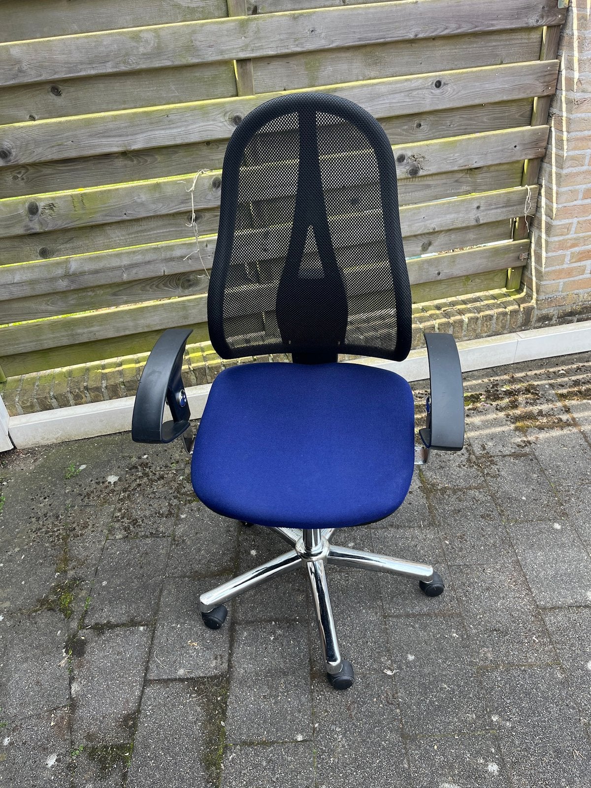 Ergonomische bureaustoel Topstar, Ophalen, Gebruikt, Zwart, Bureaustoel