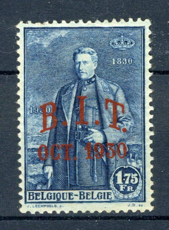 (B) 307 MH 1930 - Met Opdruk B.I.T., Postzegels en Munten, Ophalen of Verzenden, Postfris, Spoor van plakker
