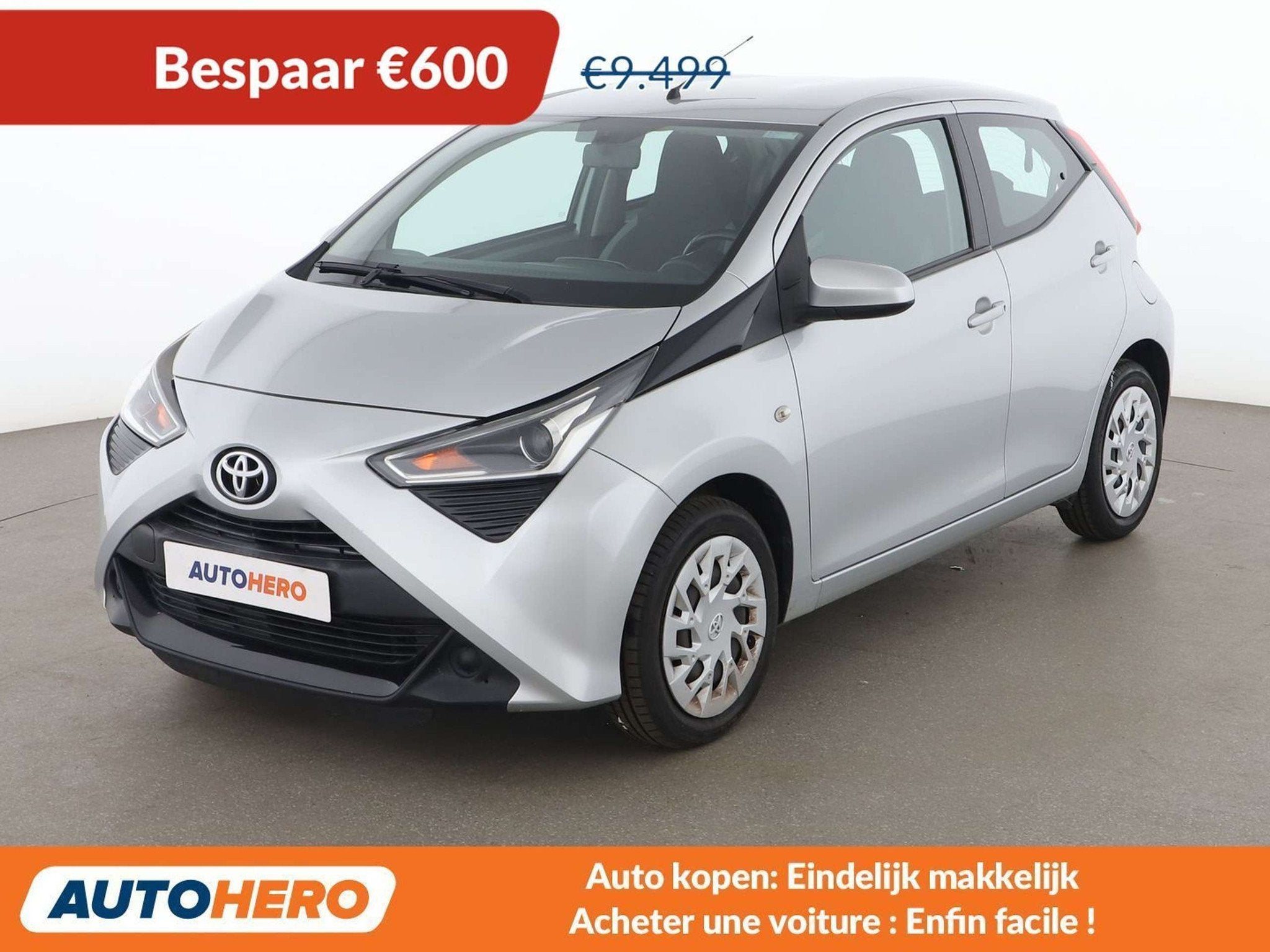 Toyota Aygo 1.0 VVT-i X-Play (bj 2020), Auto's, Voorwielaandrijving, 4 zetels, Stof, Gebruikt