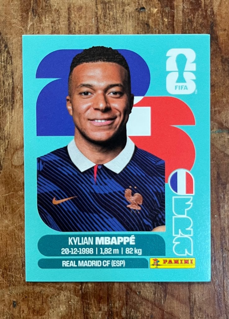 Mbappé - Panini World Cup Voetbal Stickers 2026, Verzamelen, Ophalen of Verzenden, Nieuw, Poster, Plaatje of Sticker