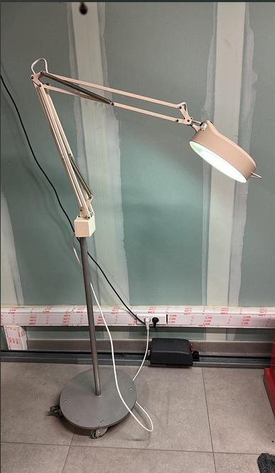 Magnifying Glass Lamp, Huis en Inrichting, Lampen | Hanglampen, Gebruikt, 75 cm of meer, Glas, Metaal, Ophalen