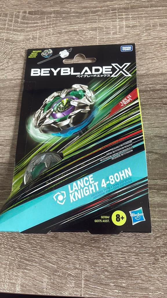 Beyblade X Lance Knight 4-80HN, Ophalen of Verzenden, Nieuw