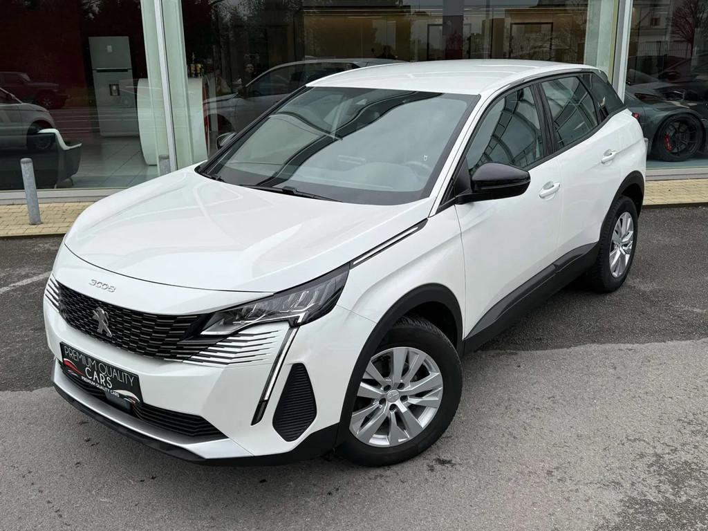 Peugeot 3008 AUTOMAAT / CAMERA & SENSOREN / CARPLAY / CRUISC, Auto's, Peugeot, Stof, Gebruikt, 1199 cc, Wit