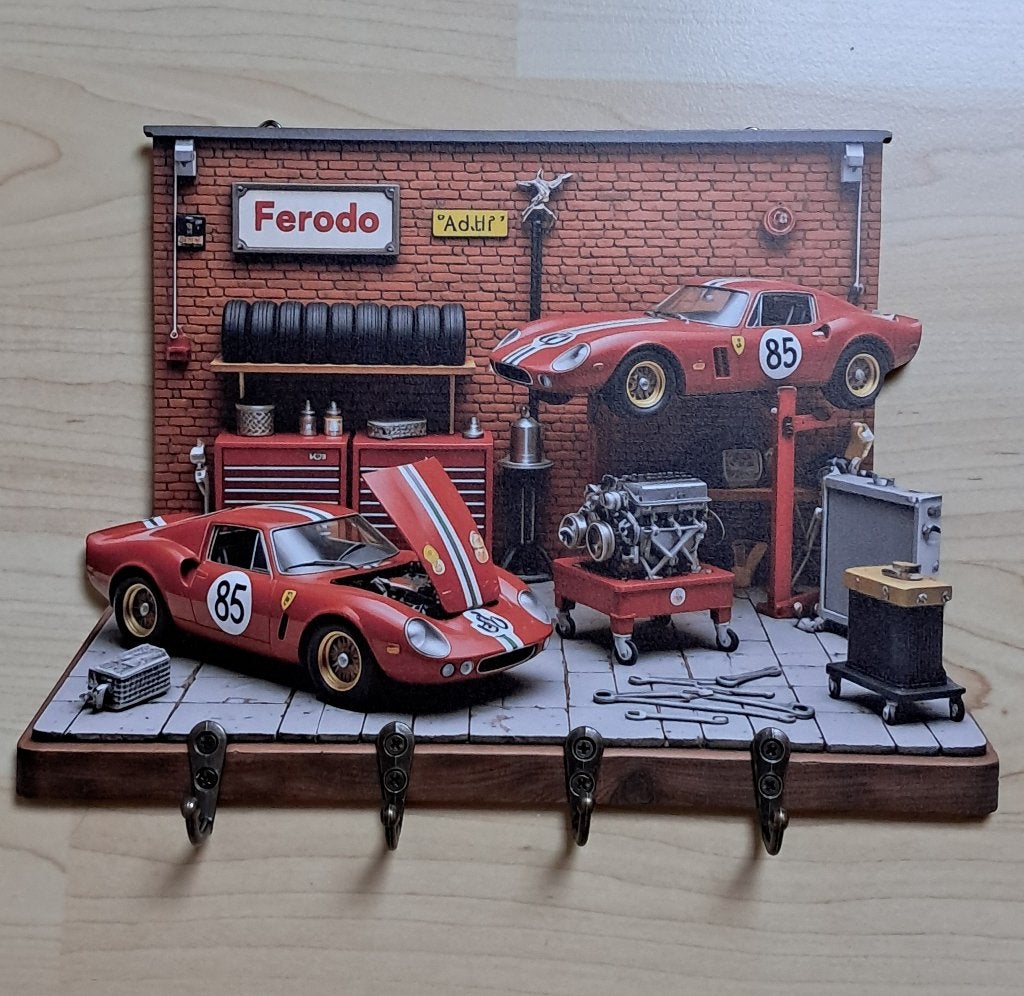 Ferrari sleutelhanger, Ophalen of Verzenden, Nieuw, Transport