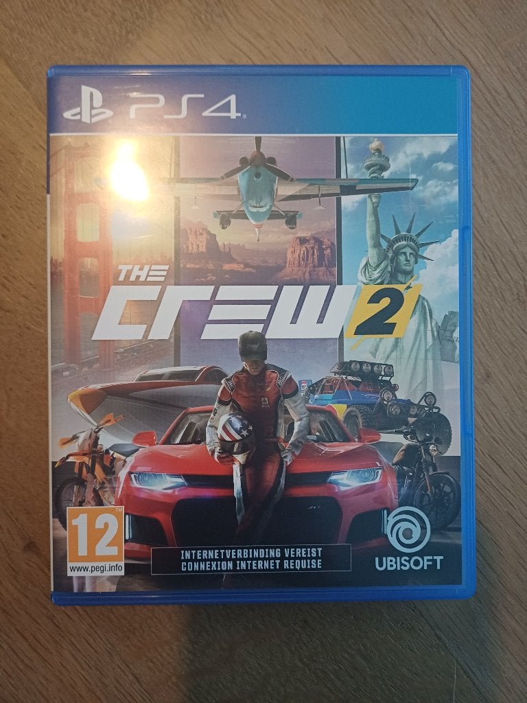 PS4 - The Crew 2, Games en Spelcomputers, Games | Sony PlayStation 4, Nieuw, Racen en Vliegen, 3 spelers of meer, Vanaf 12 jaar