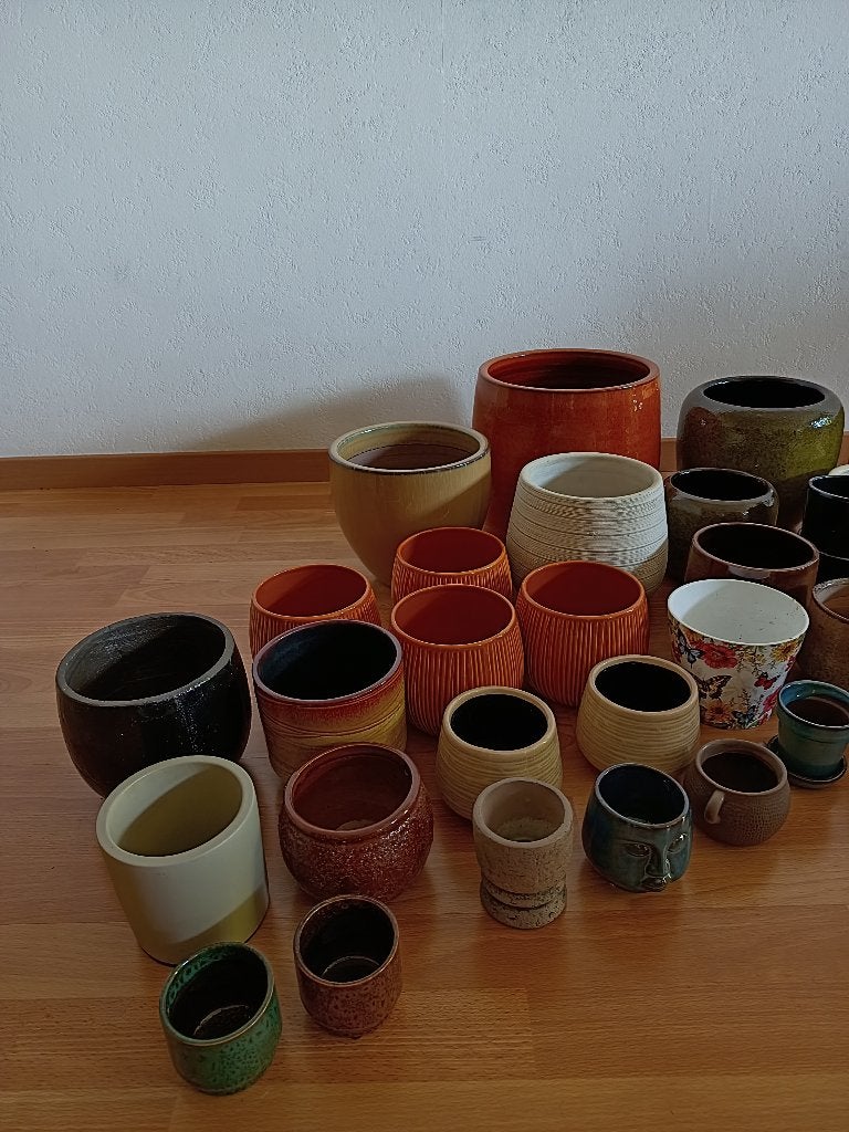 Bloempotten, Ophalen, Nieuw