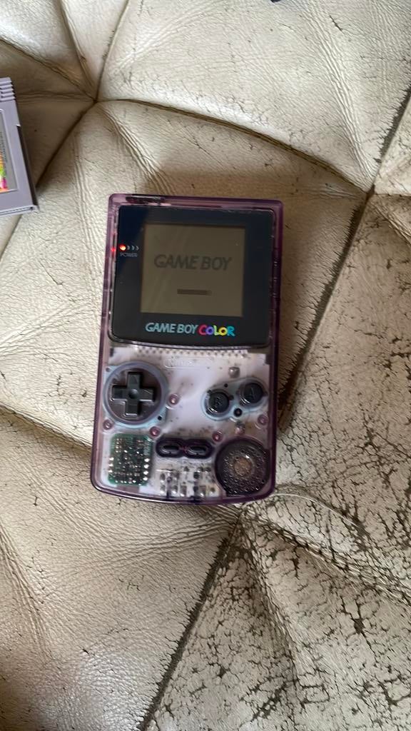Gameboy color + 7 games, Consoles de jeu & Jeux vidéo, Consoles de jeu | Nintendo Game Boy, Comme neuf, Enlèvement