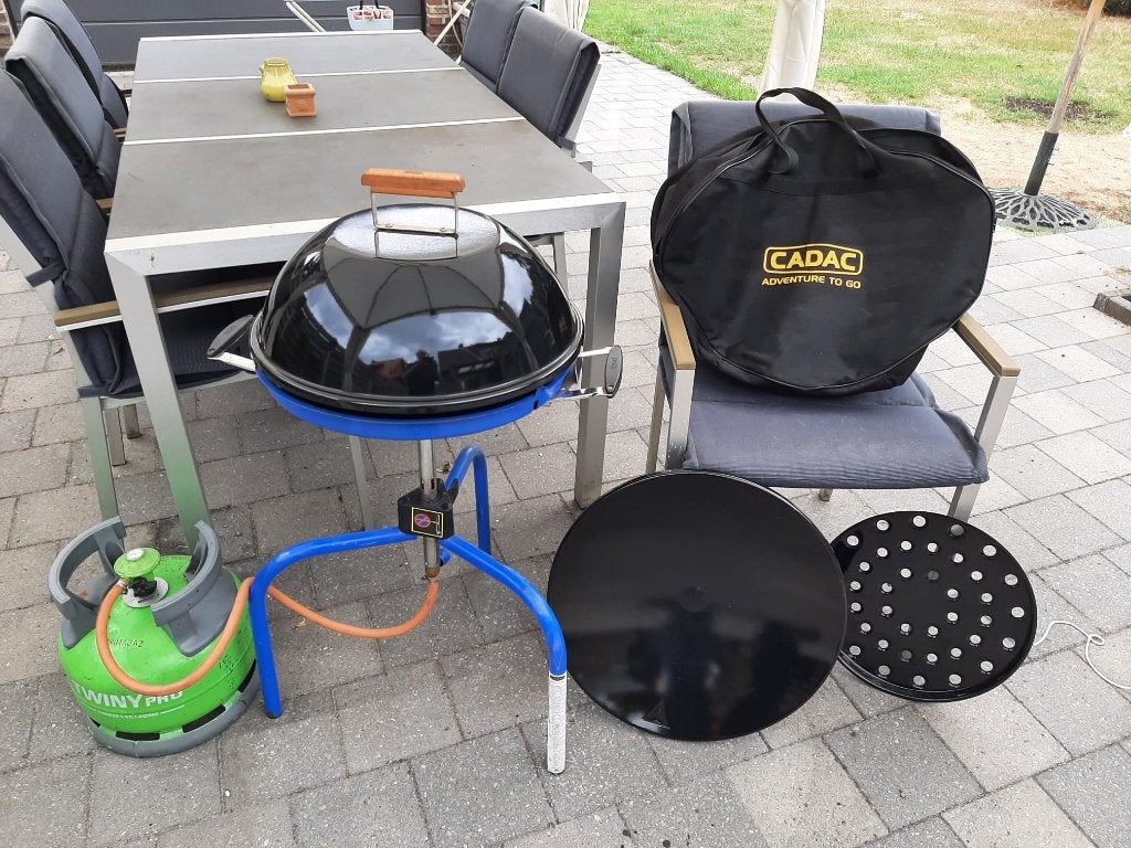 skottelbraai, Caravanes & Camping, Enlèvement, Utilisé