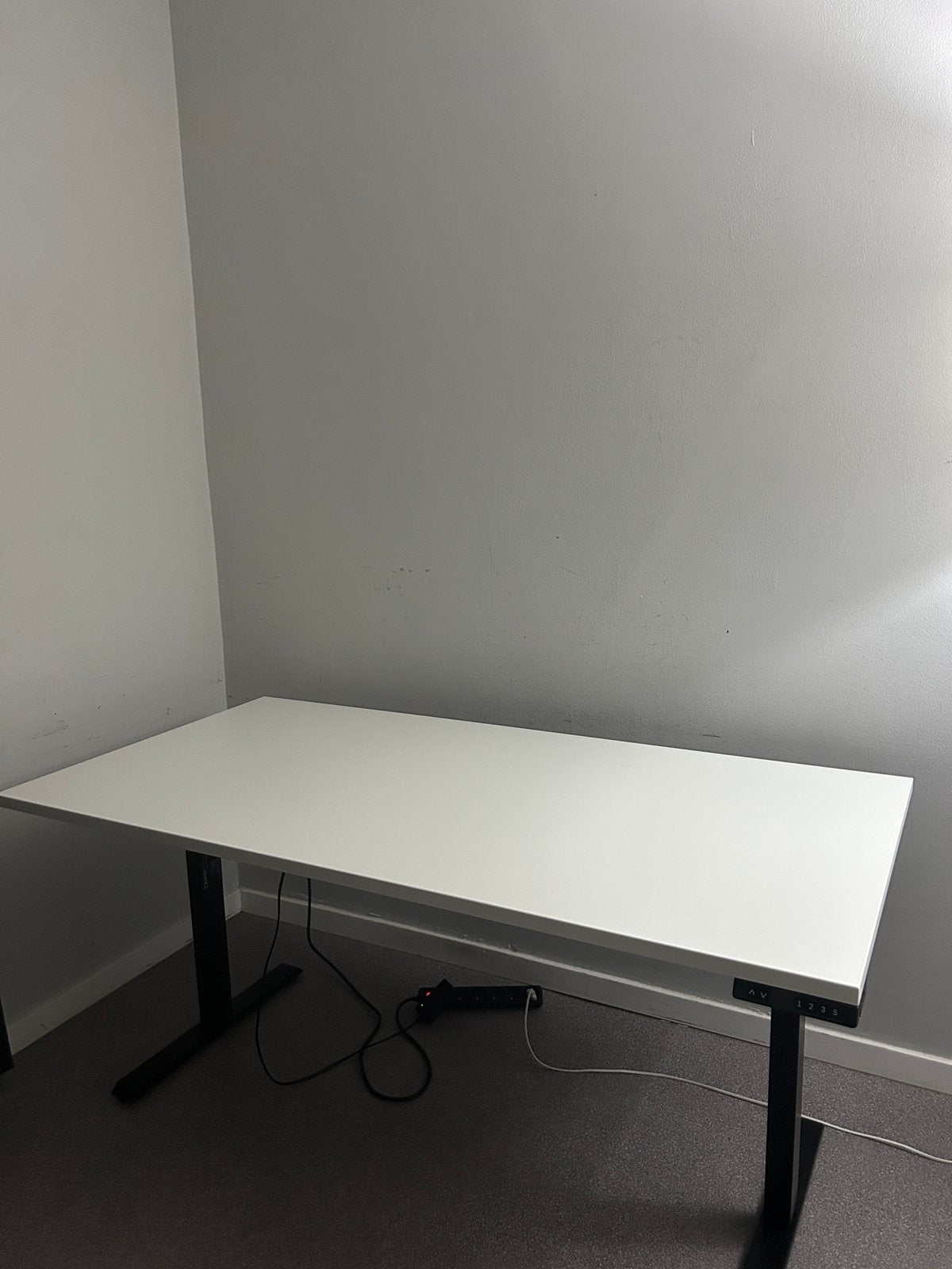 160x80 Zit-Sta Bureau, Ophalen, Zit-sta bureau, Spaanplaat of MDF, Zo goed als nieuw