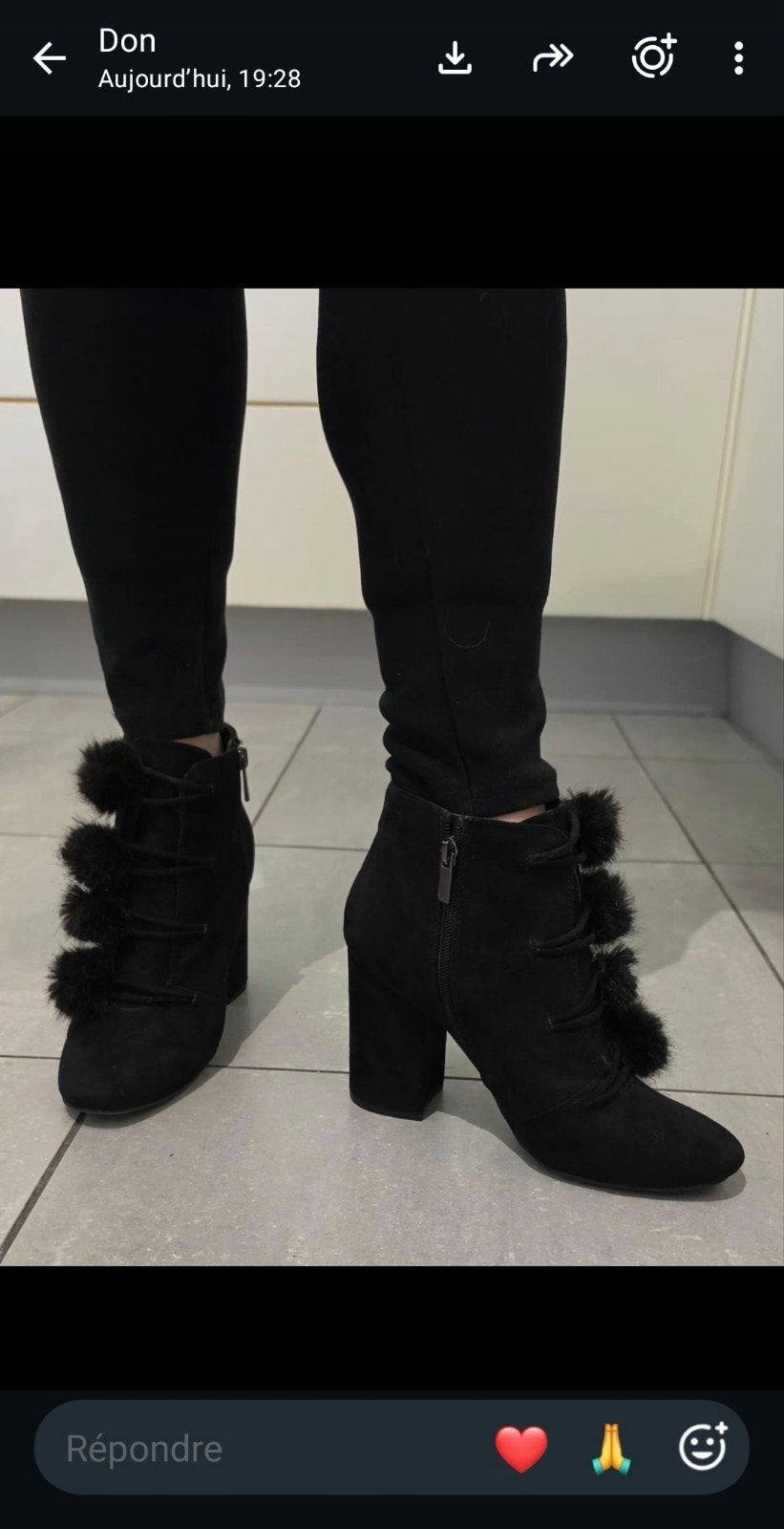 Bottines a talon en suédine noir style bohème, Vêtements | Femmes, Sans marque, Comme neuf, Enlèvement, Boots et Botinnes