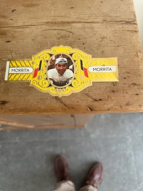 sigarenband Morrita Eddy Merckx, Overige typen, Ophalen of Verzenden, Zo goed als nieuw, Morrita