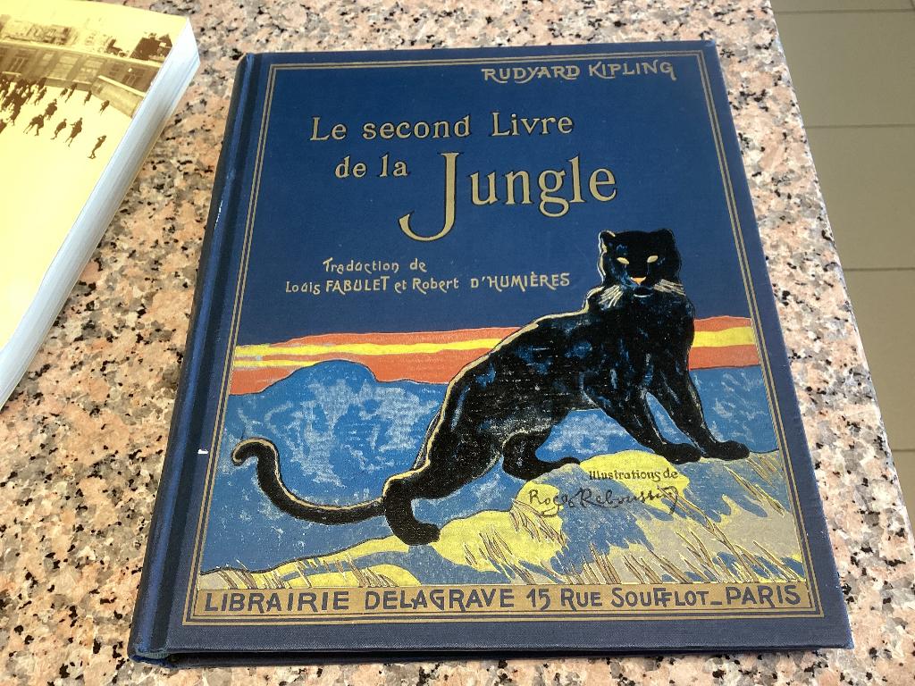 Le 2 livre de la JUNGLE. Rudyard Kipling. Objet de collectio, Enlèvement ou Envoi
