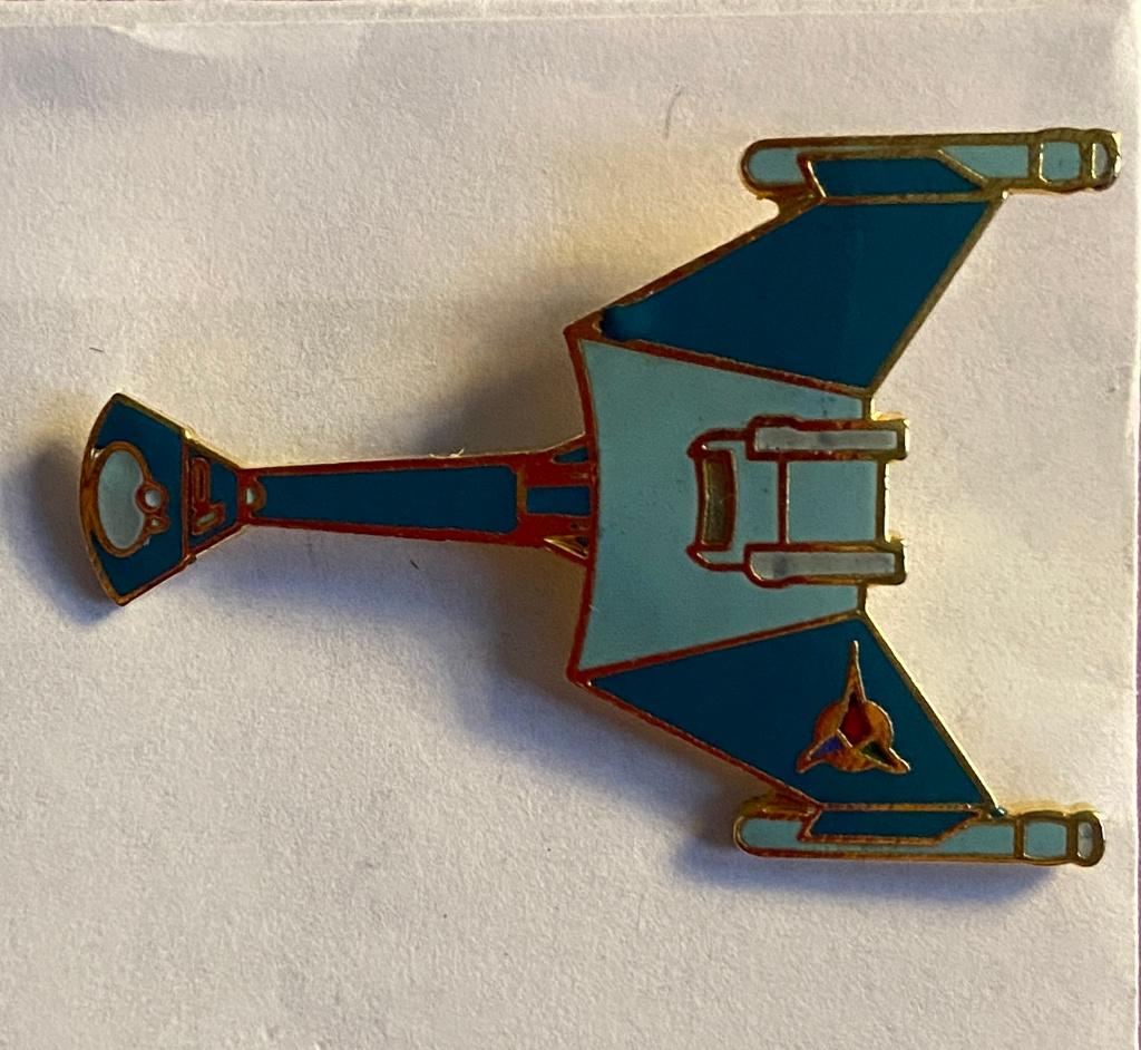 Pin's de Collection Star Trek Croiseur de bataille, Enlèvement ou Envoi, Utilisé, Autres sujets/thèmes, Insigne ou Pin's