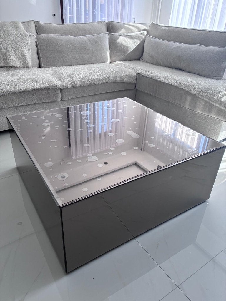 Salontafel, Ophalen, 50 tot 100 cm, Vierkant, 50 tot 100 cm