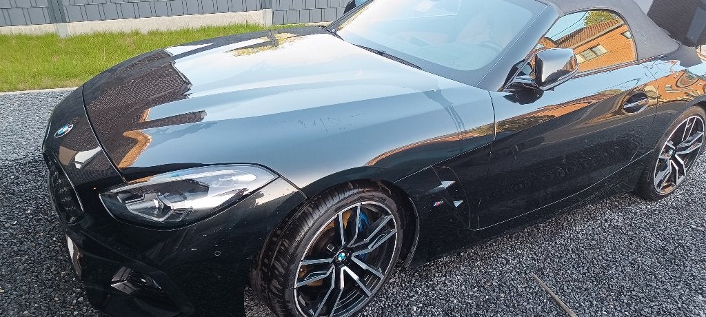 Te koop BMW Z4, Auto's, BMW, Cabriolet, Start-stop-systeem, Zwart, Leder