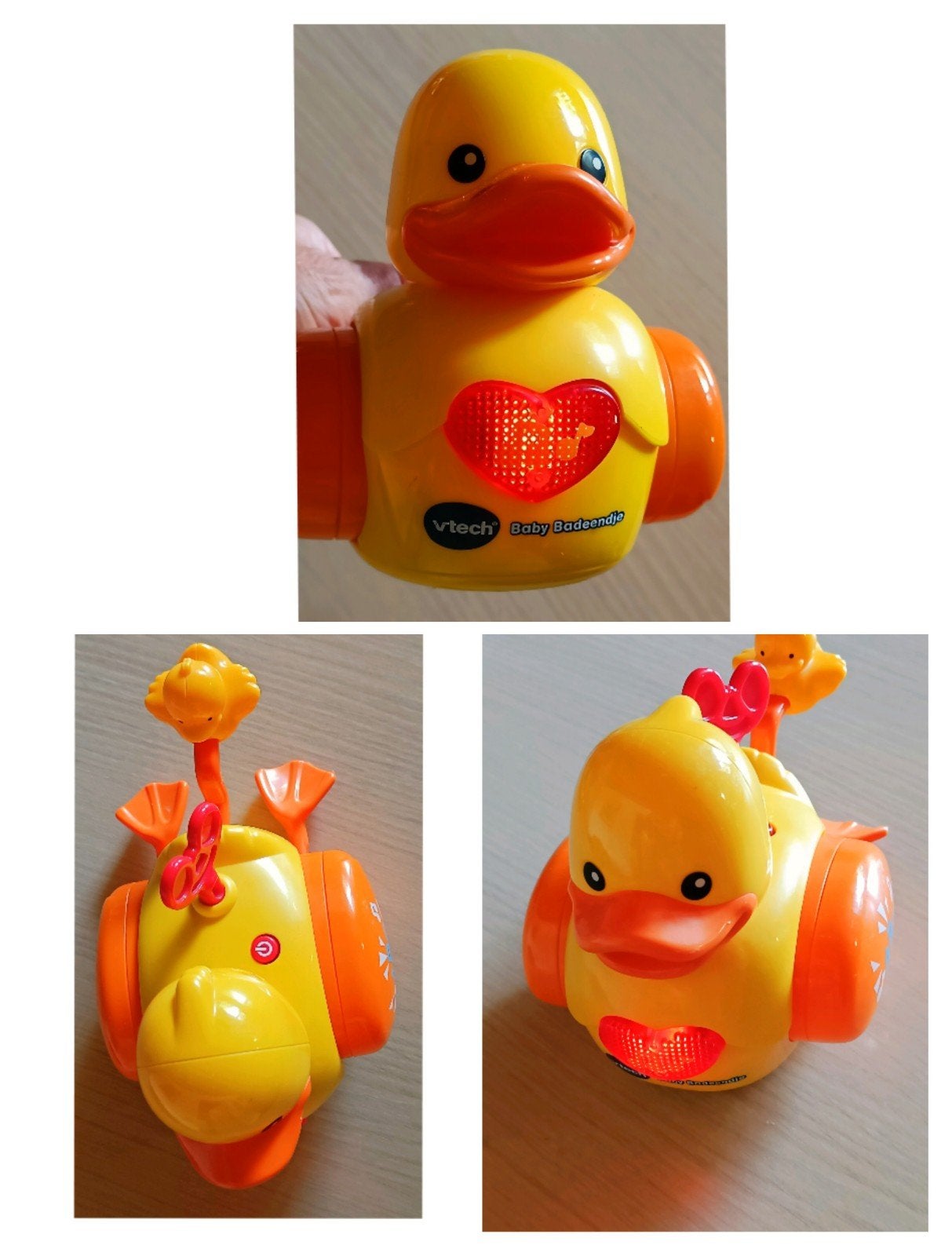 VTech baby badeendje, Kinderen en Baby's, Speelgoed | Badspeelgoed, Ophalen of Verzenden, Met geluid, Vtech