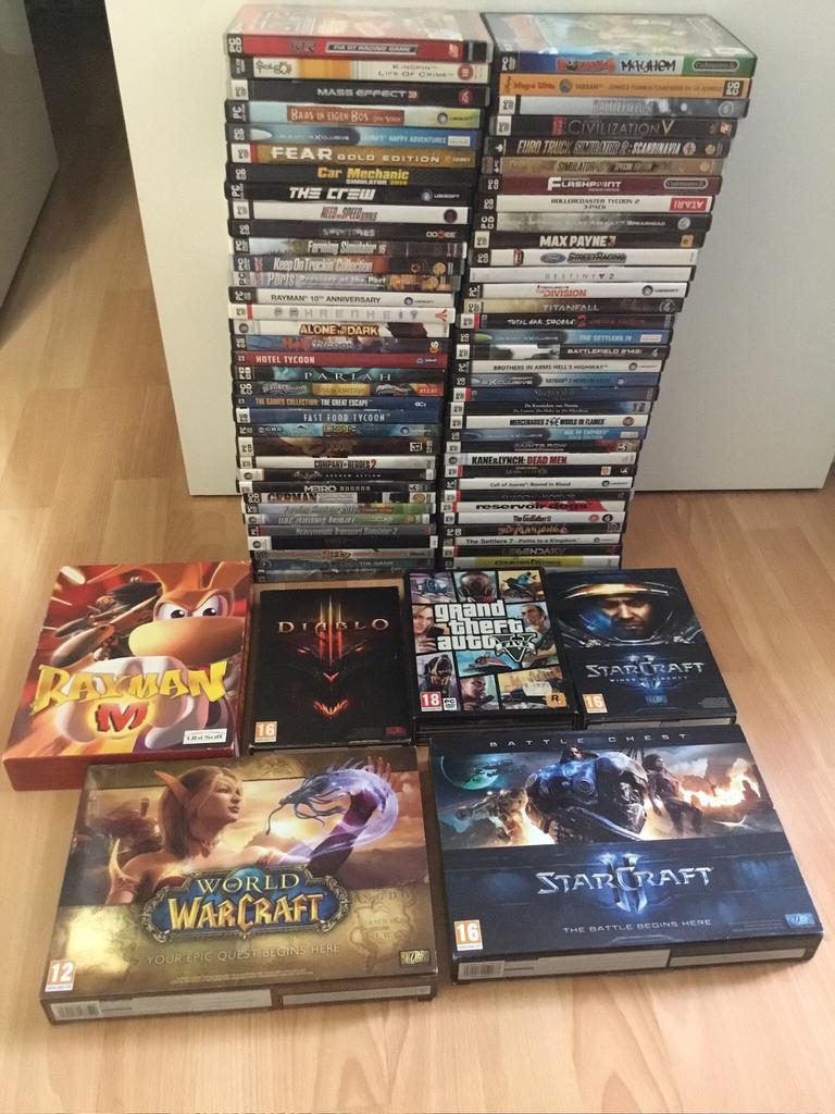 Lot PC games, Ophalen of Verzenden