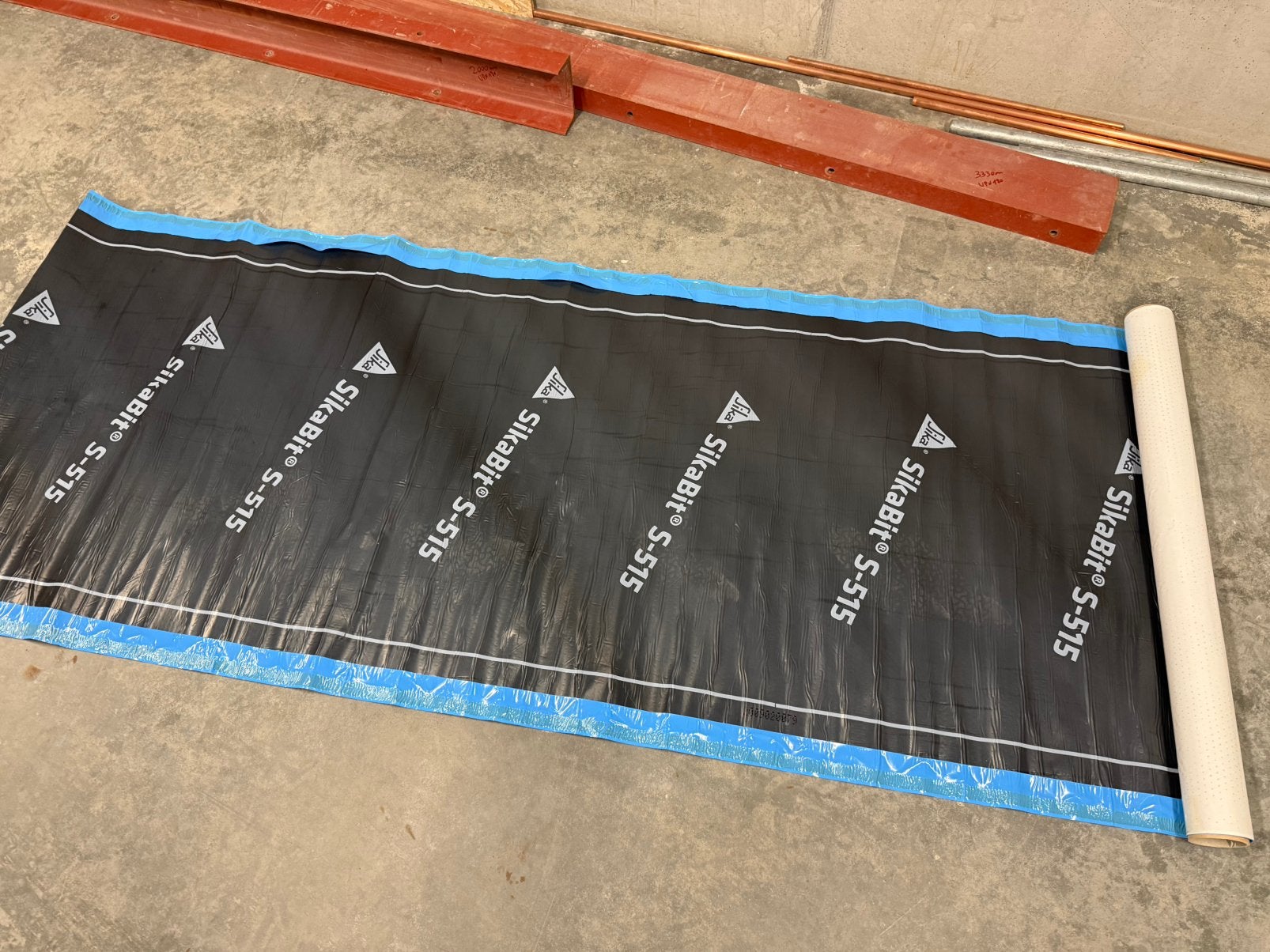 SikaBit S-515 / SikaShield E80 HDPE SA 1,5 mm, Doe-het-zelf en Bouw, Ophalen, Nieuw, Folie