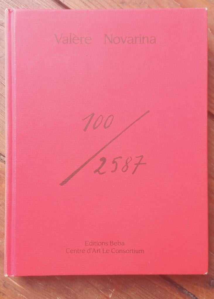 Valère Novarina 100/2587 Beba Dijon 1987 Cent dessins, Boeken, Ophalen of Verzenden