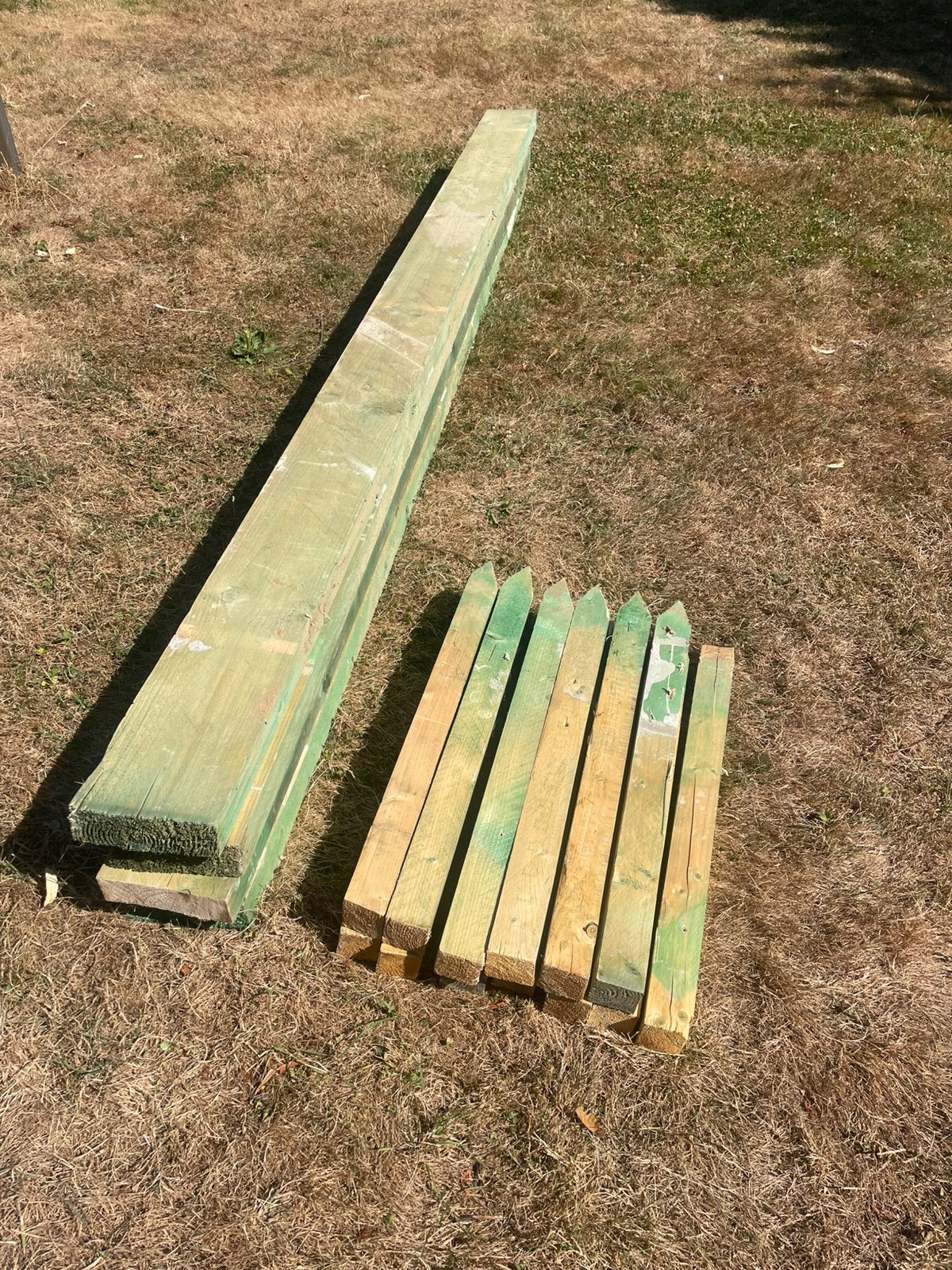 Bois de construction, Enlèvement, Comme neuf