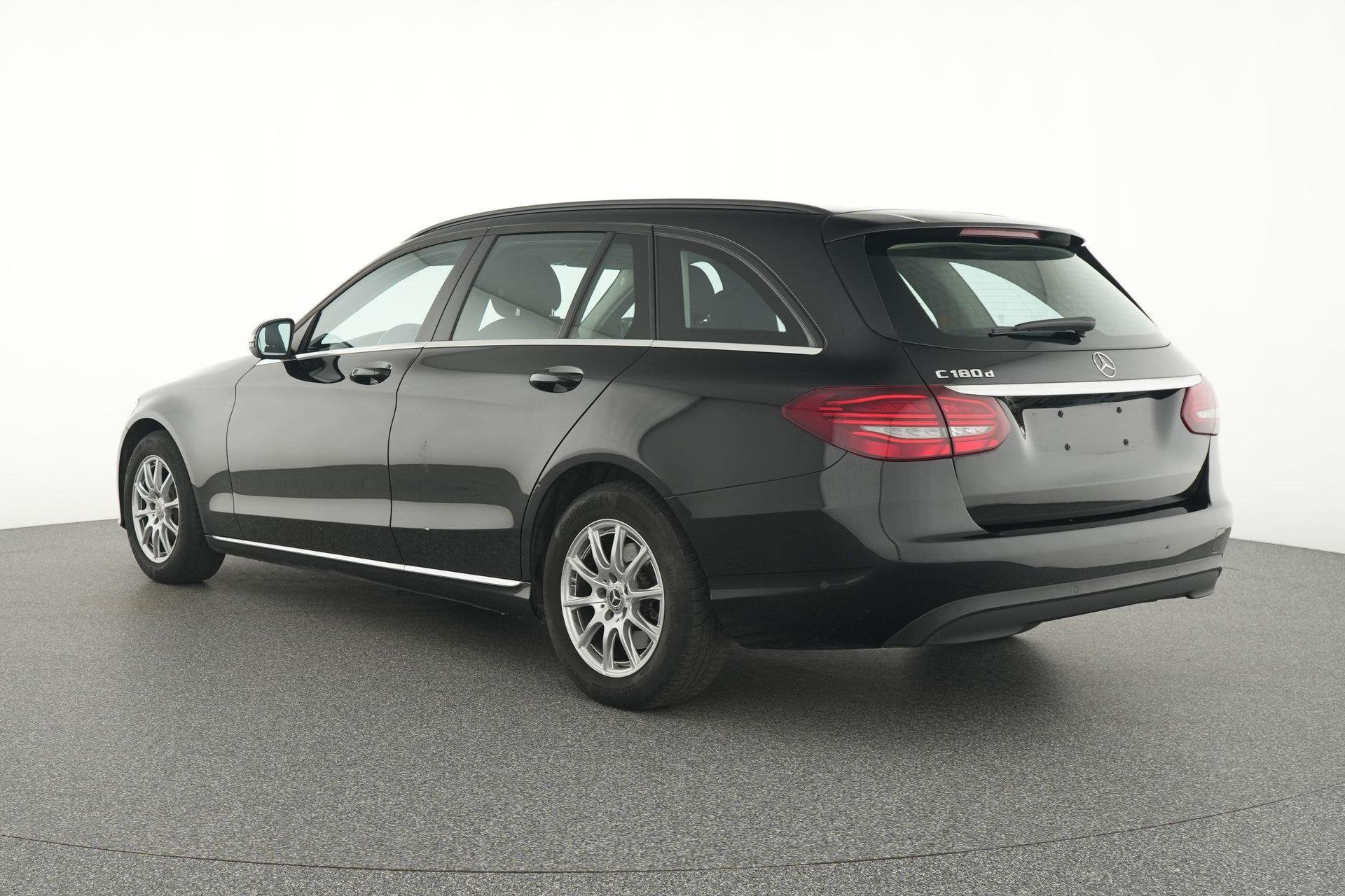 Mercedes-Benz C-Klasse 180 D Break Business Line | Verwarmde, Auto's, 90 kW, Zwart, 4 cilinders, Zwart