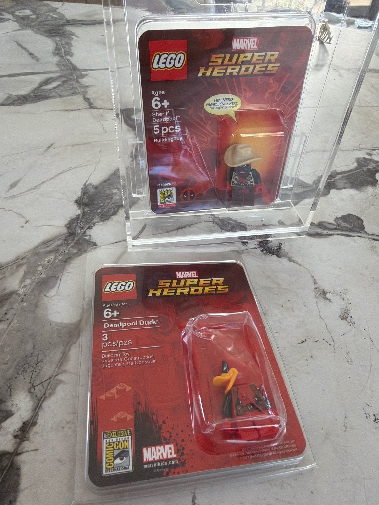 Lego comic con deadpool minifiguren, Verzamelen, Ophalen of Verzenden, Nieuw