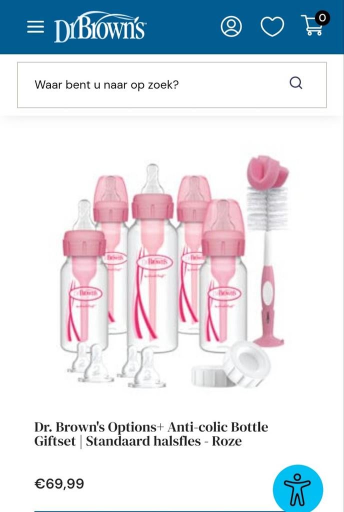 Dr brown startset, Ophalen of Verzenden