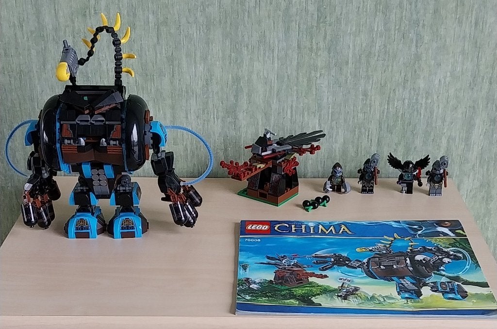 Lego 70008 LEGO Legends of Chima, Overige thema's, Lego, Ensemble complet, Enlèvement