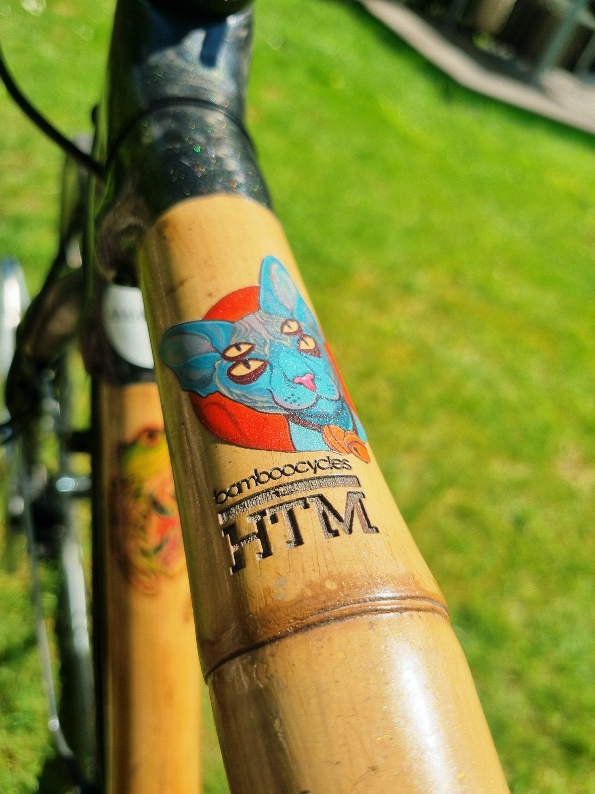 Handgemaakte BAMBOO fiets/wandelaars, Ophalen, Zo goed als nieuw, Bamboo cycles