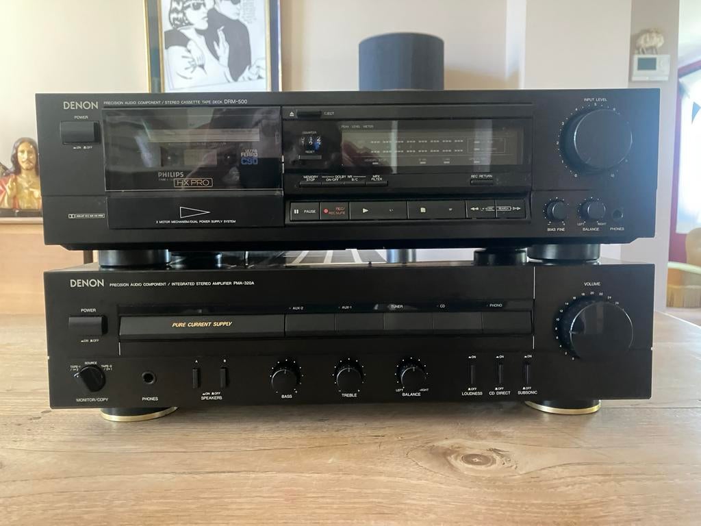 Denon pma230a + drm500, Ophalen, Gebruikt, Denon