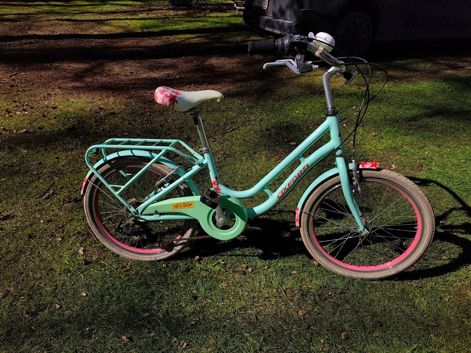 Kinderfiets meisje 20 inch oxford goede staat, Fietsen en Brommers, Ophalen, 20 inch, Versnellingen