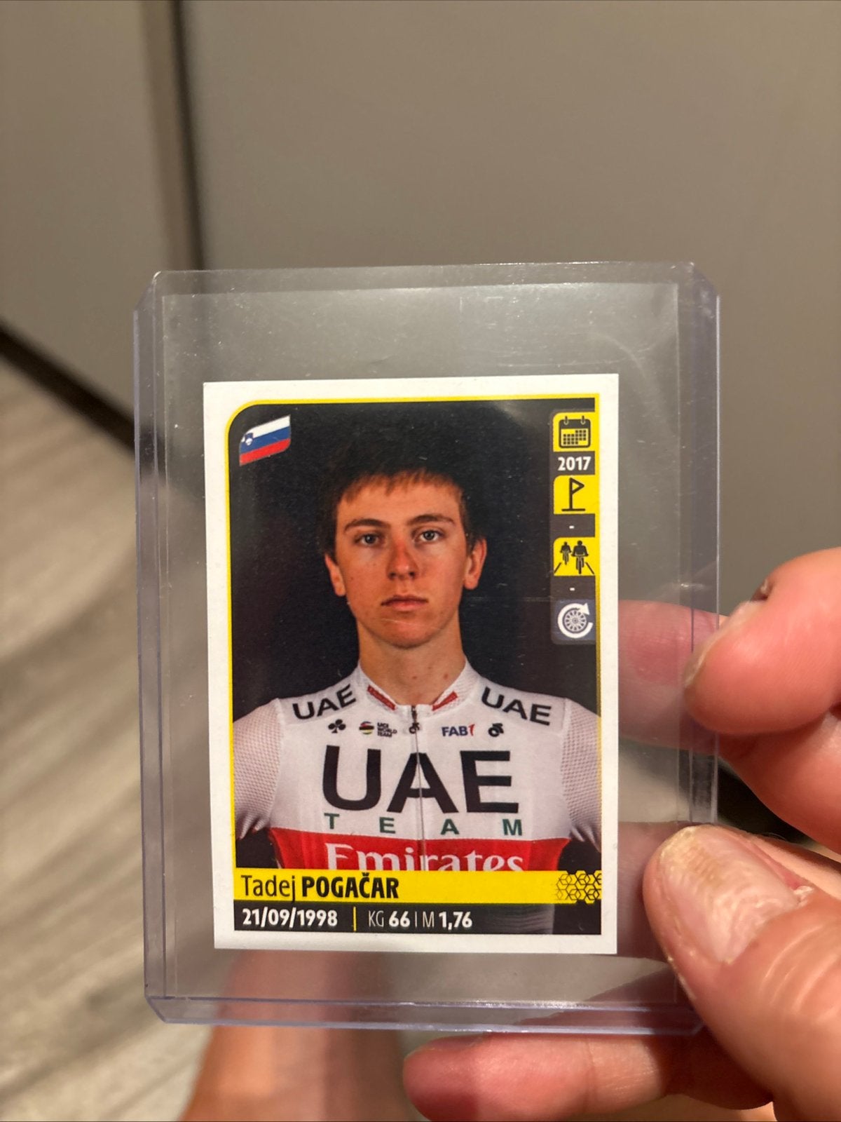 Tadaj Pogacar RC panini tour de france 2020, Enlèvement ou Envoi, Comme neuf