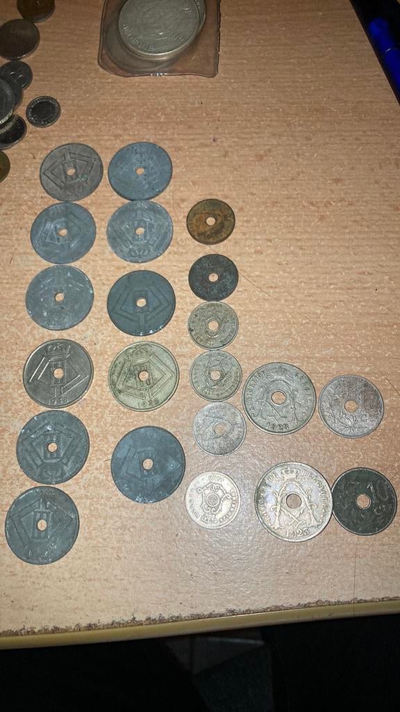 Oude munten 5,10,25 cent, Ophalen of Verzenden, Munten