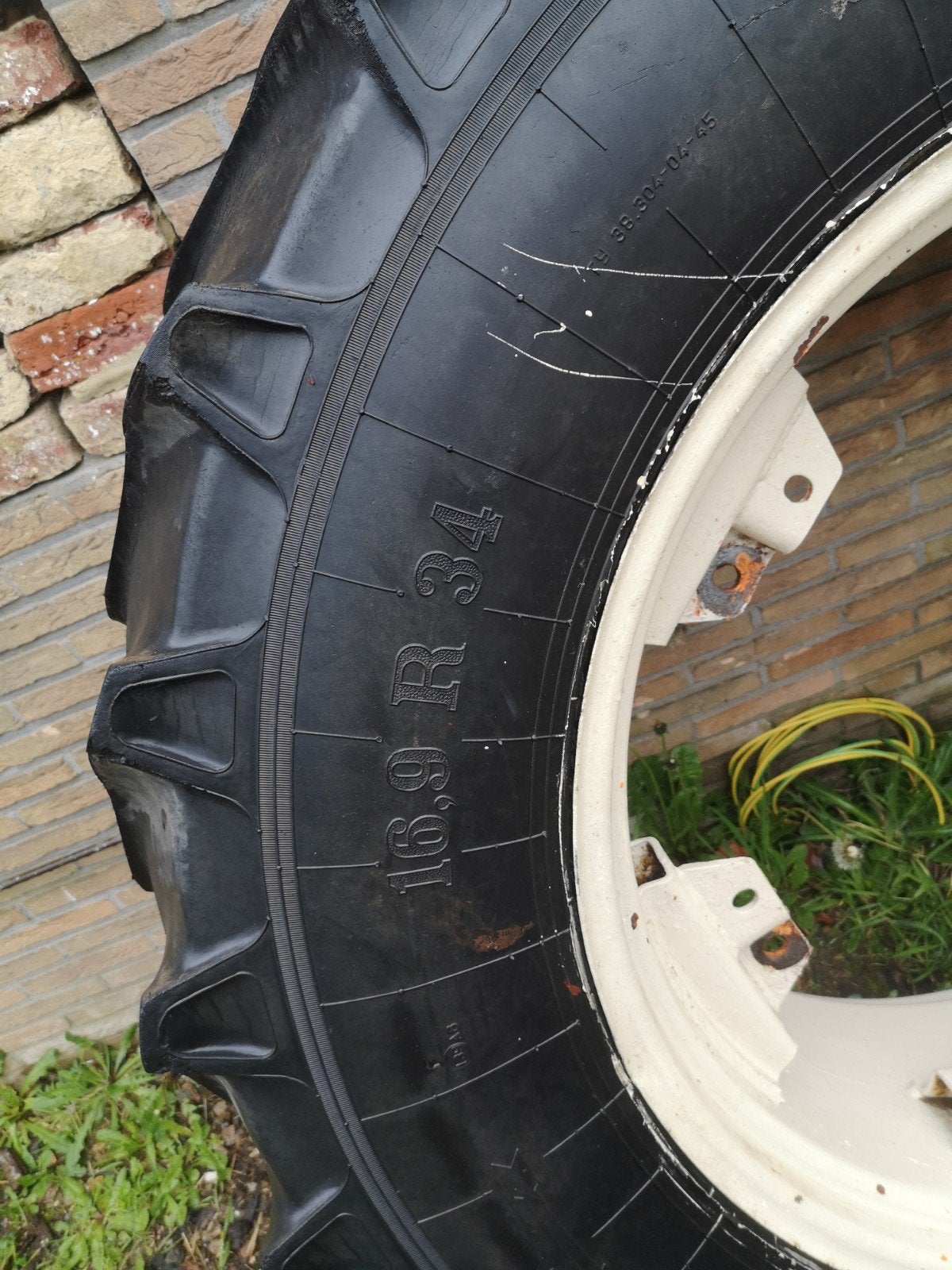 Tractor velgen inclusief banden, Zakelijke goederen, Ophalen