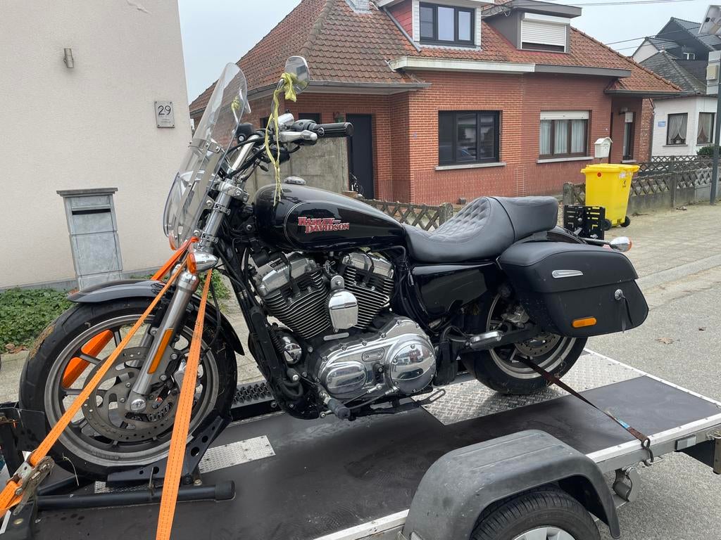 Harley Davidson sportster1200 Bwj2017 amper15000km ABS, Motoren, 2 cilinders, Occasion, Bedrijf, Toermotor