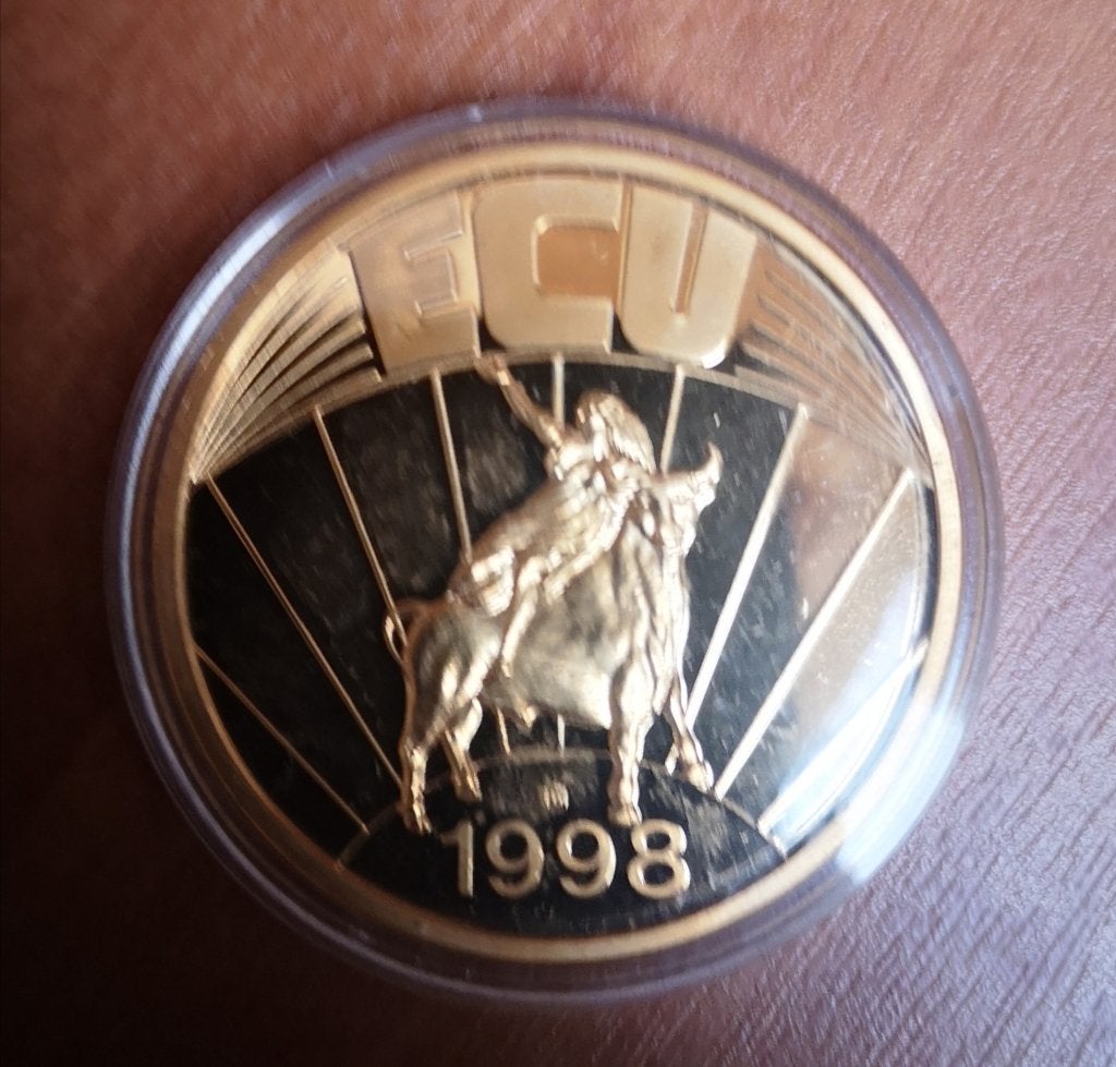 Écu d'or Europe 1998, Timbres & Monnaies, Enlèvement ou Envoi