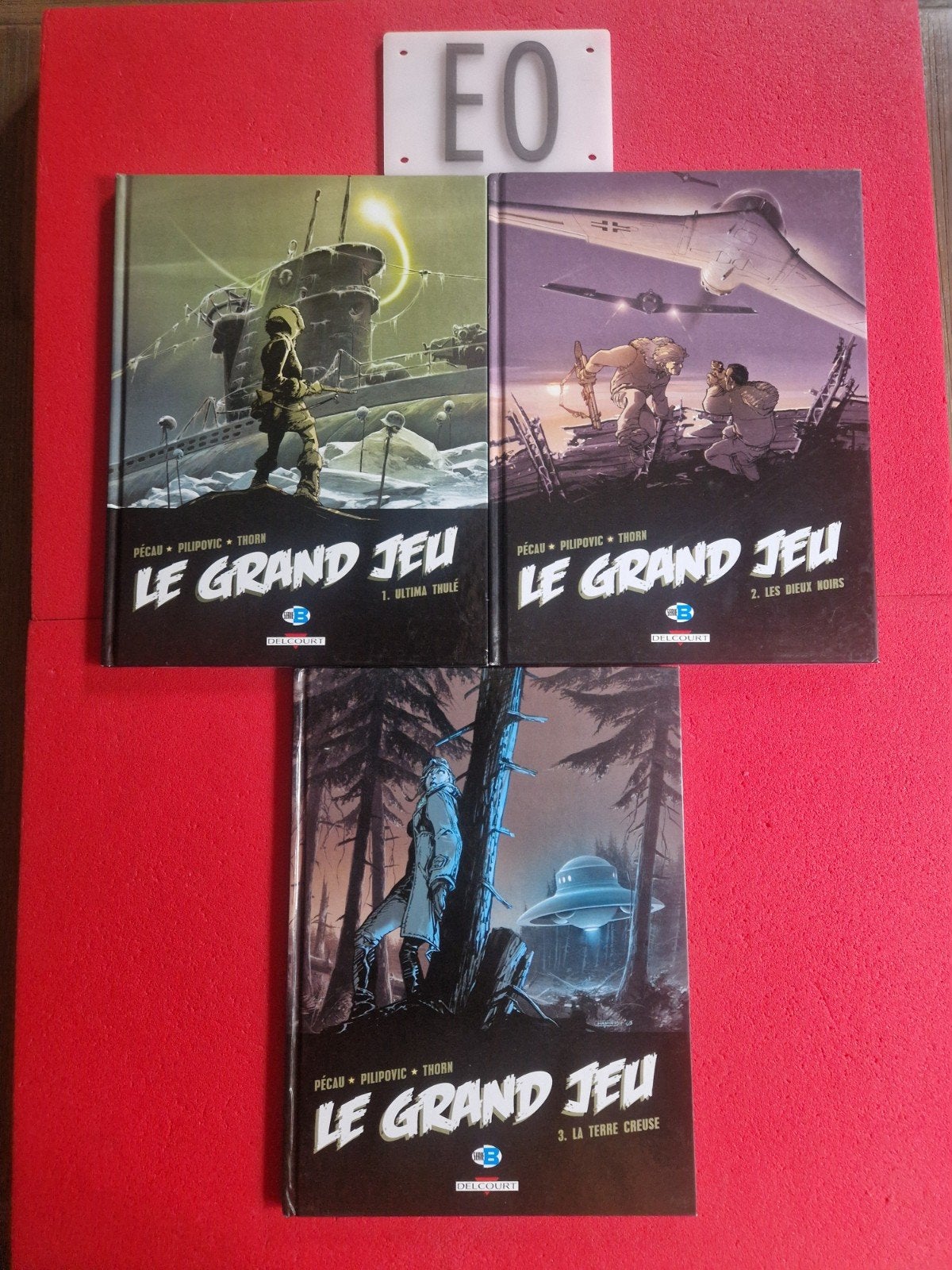 lot de 3 bd le grand jeu 1 à 3,EO, Enlèvement ou Envoi