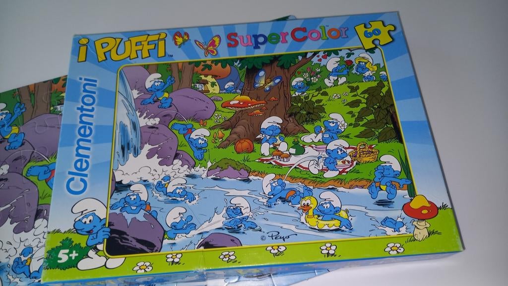 Puzzel De Smurfen 60 stukjes, Ophalen
