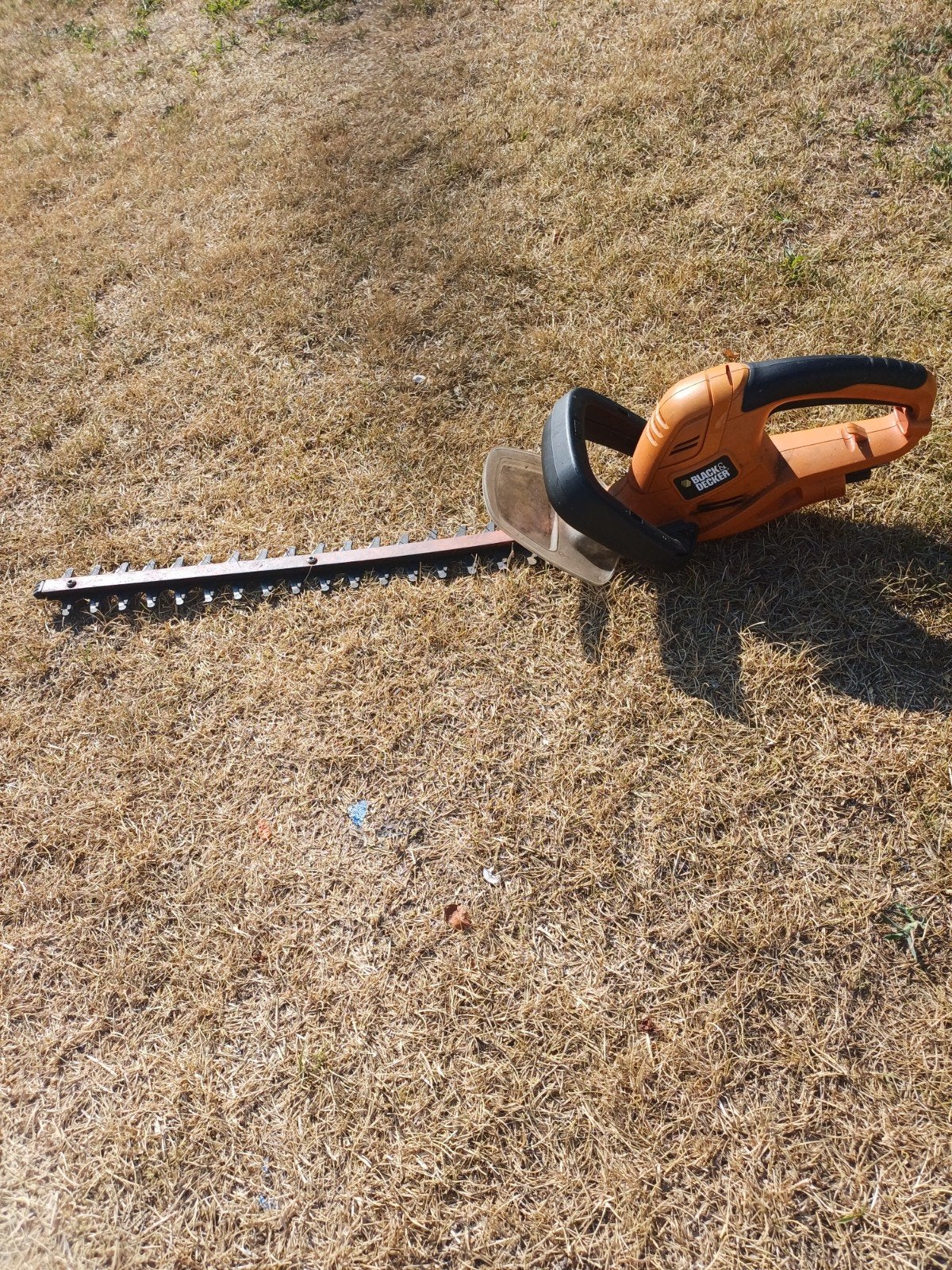 haagschaar blad 60 cm, Tuin en Terras, Ophalen, Gebruikt, Elektrisch, Black en decker
