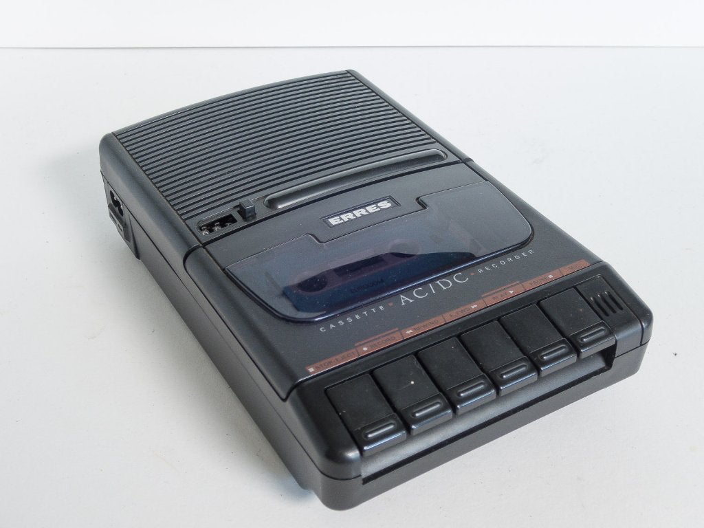 Cassetterecorder draagbaar Erres, Ophalen, Enkel, Overige merken, Tape counter