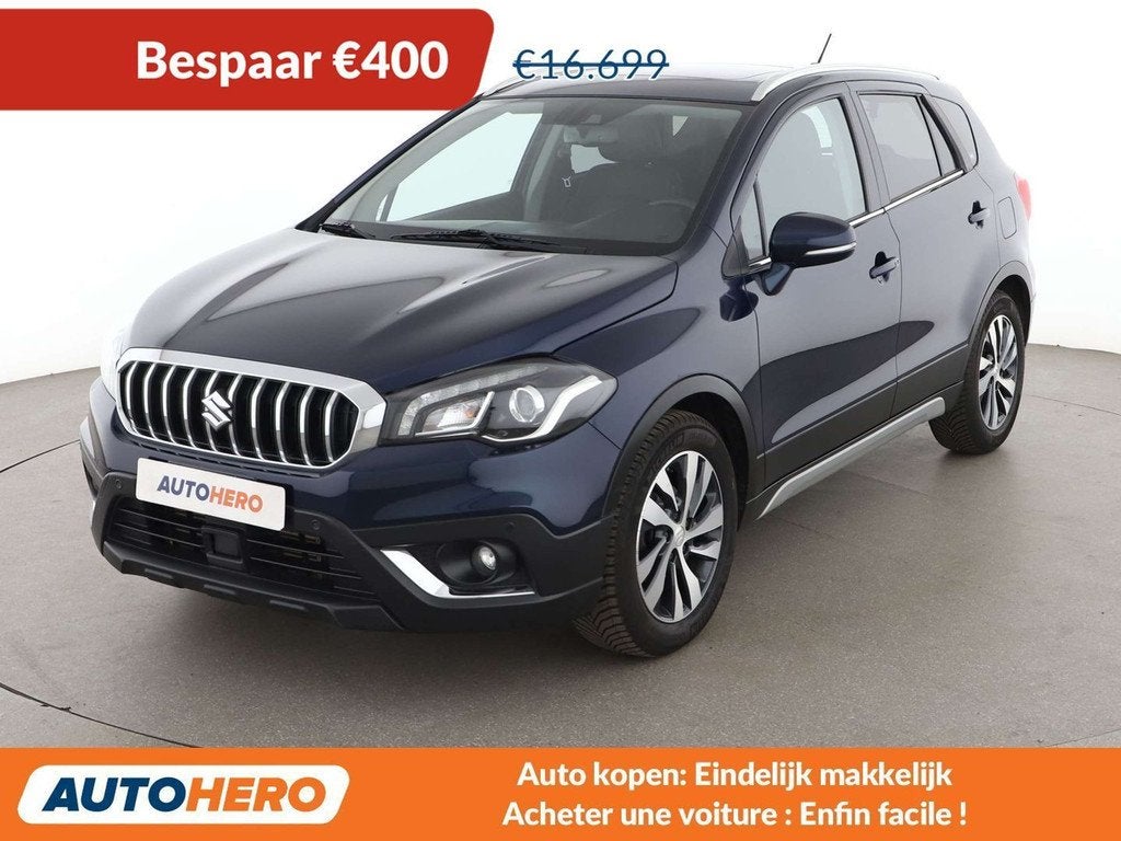 Suzuki S-Cross 1.4 BoosterJet Mild-Hybrid Comfort+ 4x4, Cuir, Achat, Noir, 5 portes