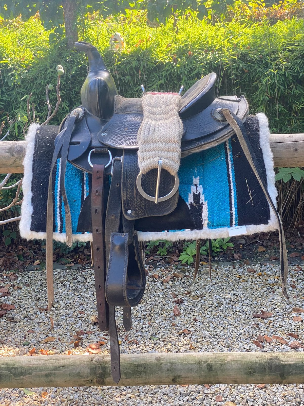 Westernzadel shetlander, Animaux & Accessoires, Poney western