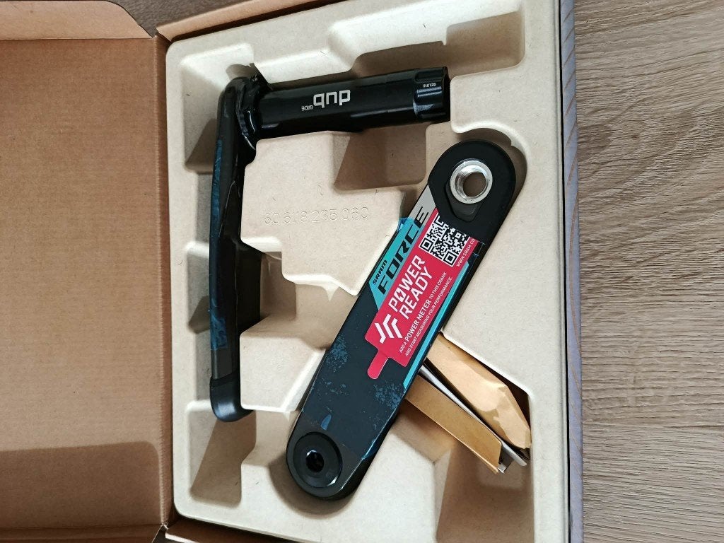 SRAM Force E1 XPLR DUB Wide Crankstel, Enlèvement ou Envoi, Neuf, SRAM, Carbone